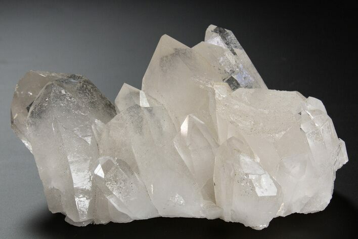 Clear Quartz Crystal Cluster - Brazil #306051